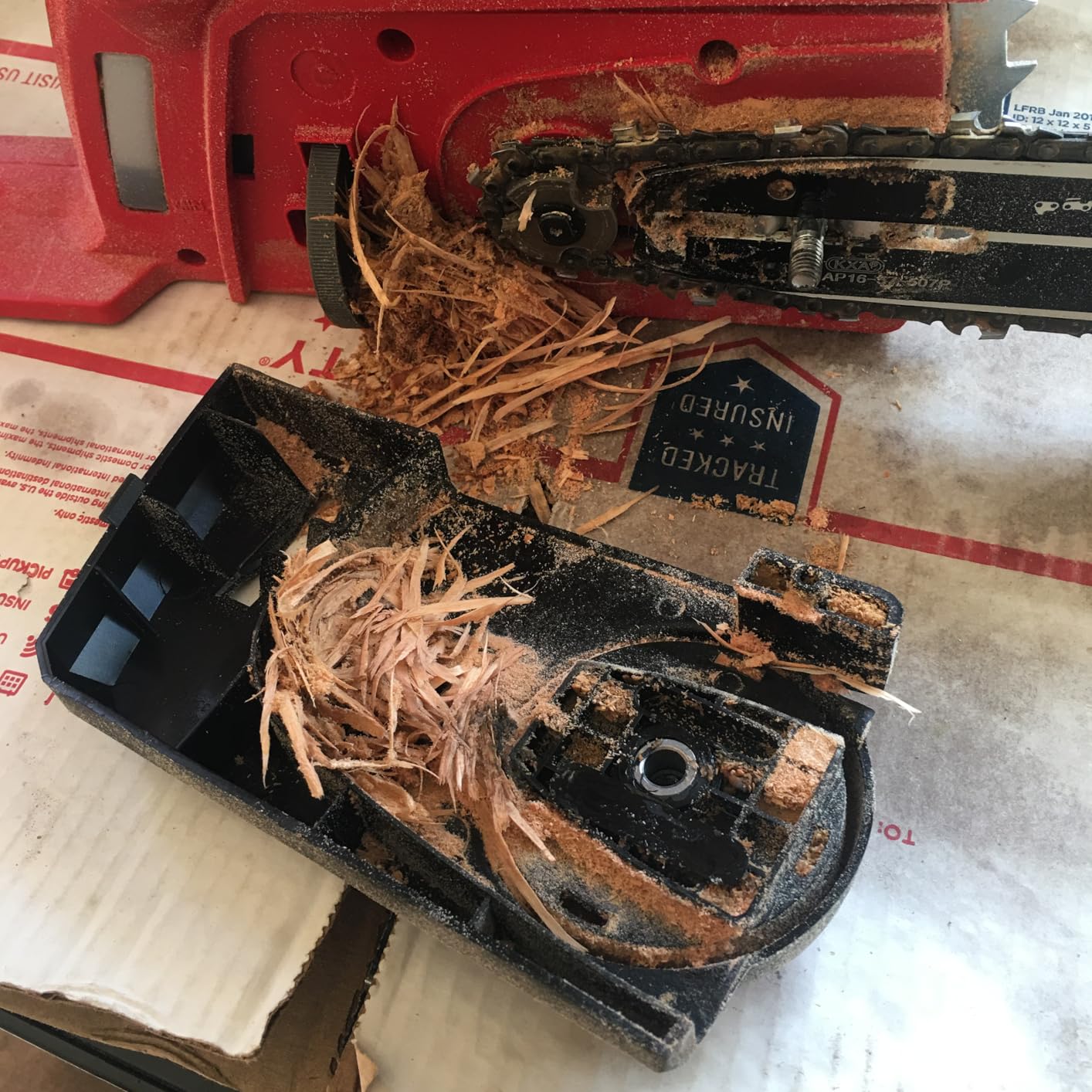 CRAFTSMAN Electric Chainsaw, 16 Inch, 12 Amp Corded Chain Saw Electric, Ergonomic, Powerful Motor (CMECS600) customer photo 2