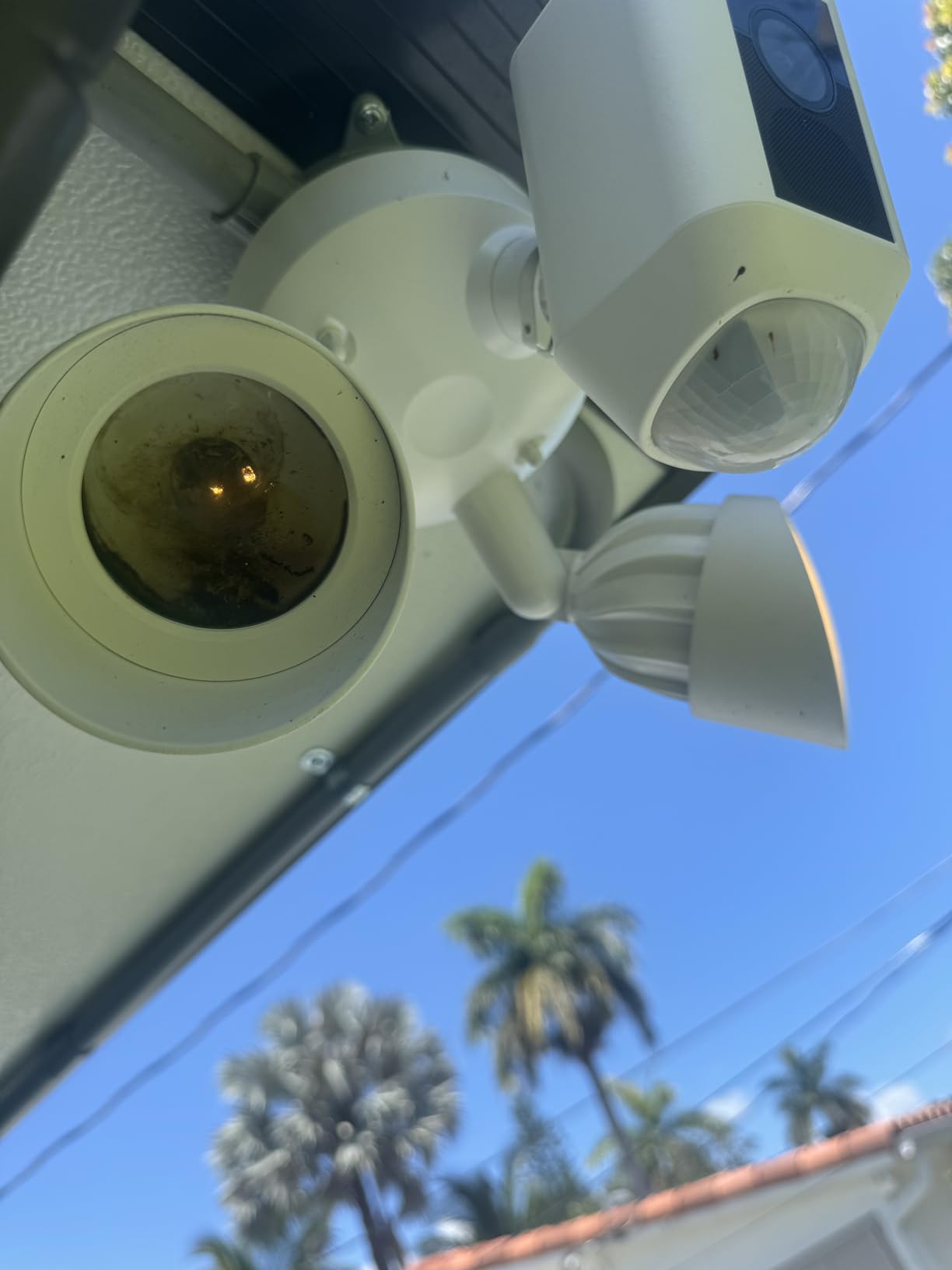 Ring Floodlight Wired — Motion-activated floodlight, bright LEDs, works with Amazon Sidewalk, Black customer photo 1