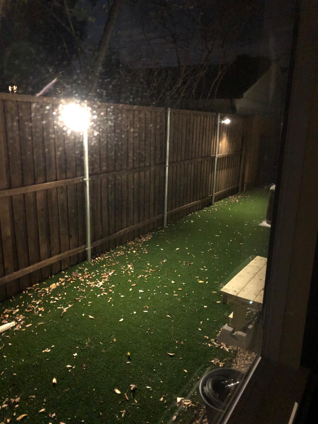 Ring Spotlight Battery — Motion-activated spotlight, bright LEDs, works with Amazon Sidewalk, White customer photo 1