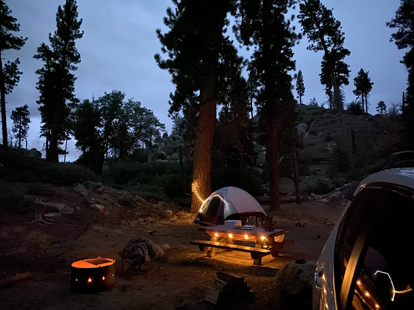 MPOWERD Luci Solar String Lights: Rechargeable via Solar and USB, Power Bank for Mobile Charging, 18’ or 44’, Waterproof, Lasts Up to 40 hrs, Up to 140 Lumens LEDs, Camping, Indoor/Outdoor Decorating customer photo 2