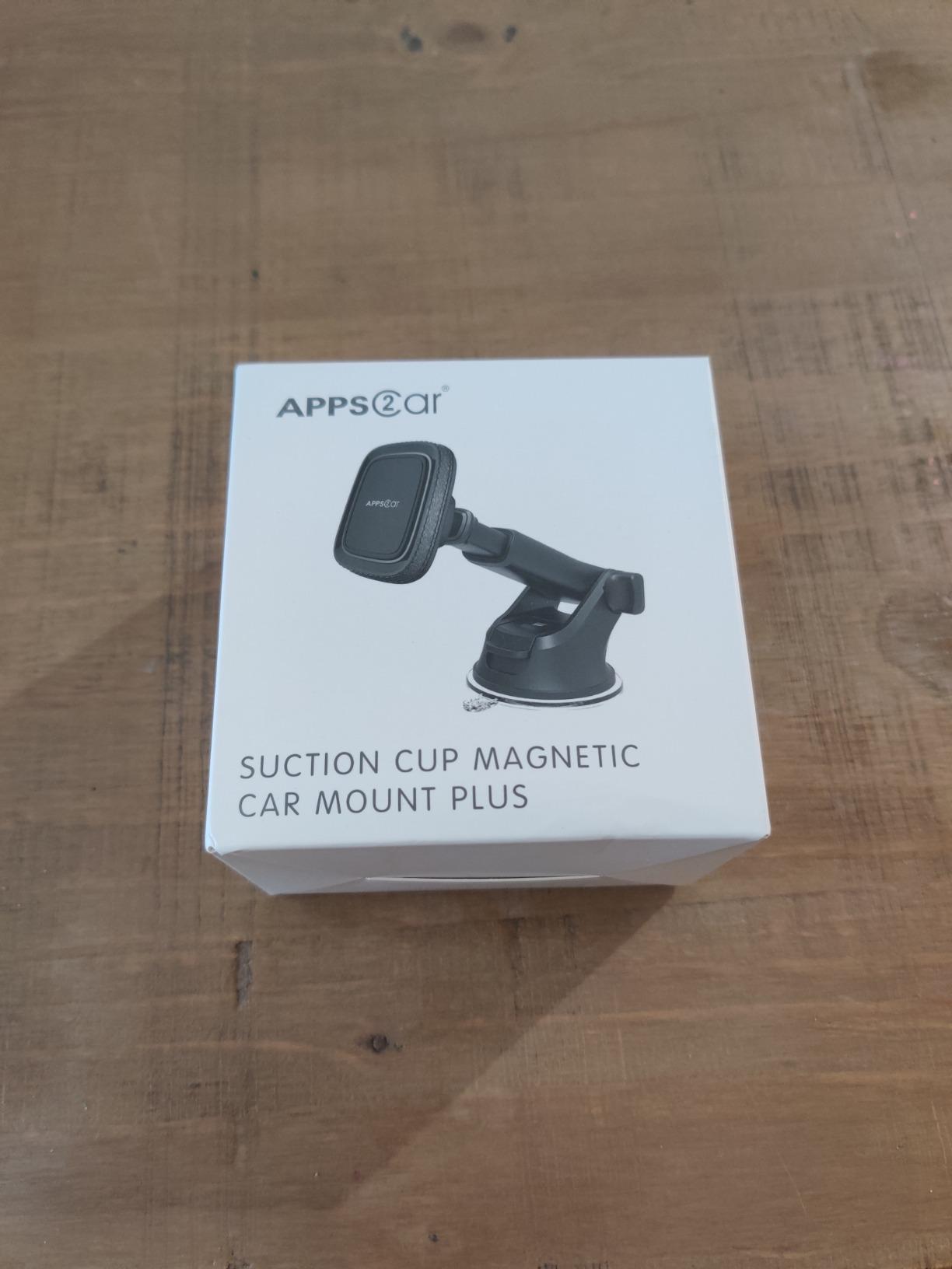 APPS2Car Magnetic Phone Mount for Car, Dashboard & Windshield Suction Cup customer photo 2