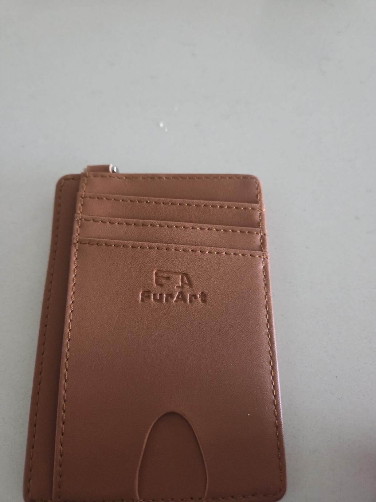 FurArt Slim Minimalist Wallet RFID Credit Card Holder for Men customer photo 2