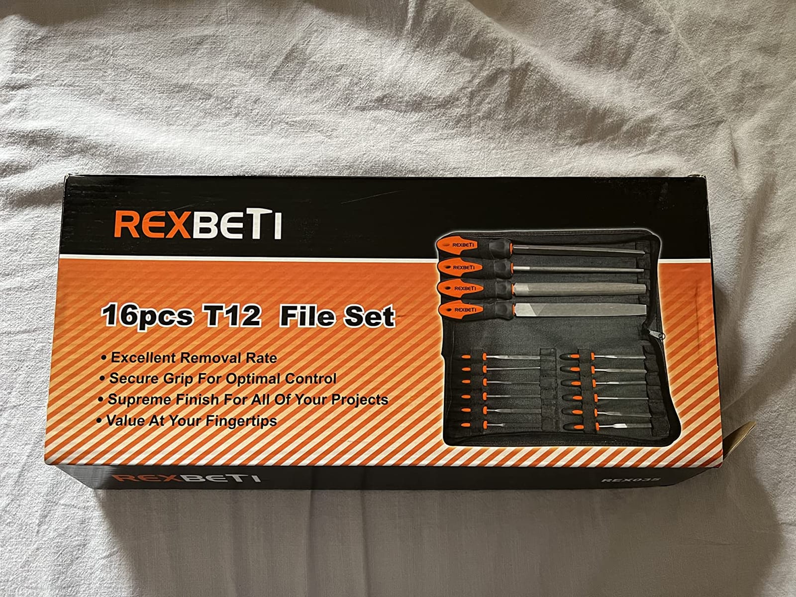 REXBETI 25Pcs Metal File Set, Tool Sharpening, Woodworking, Finishing File customer photo 2