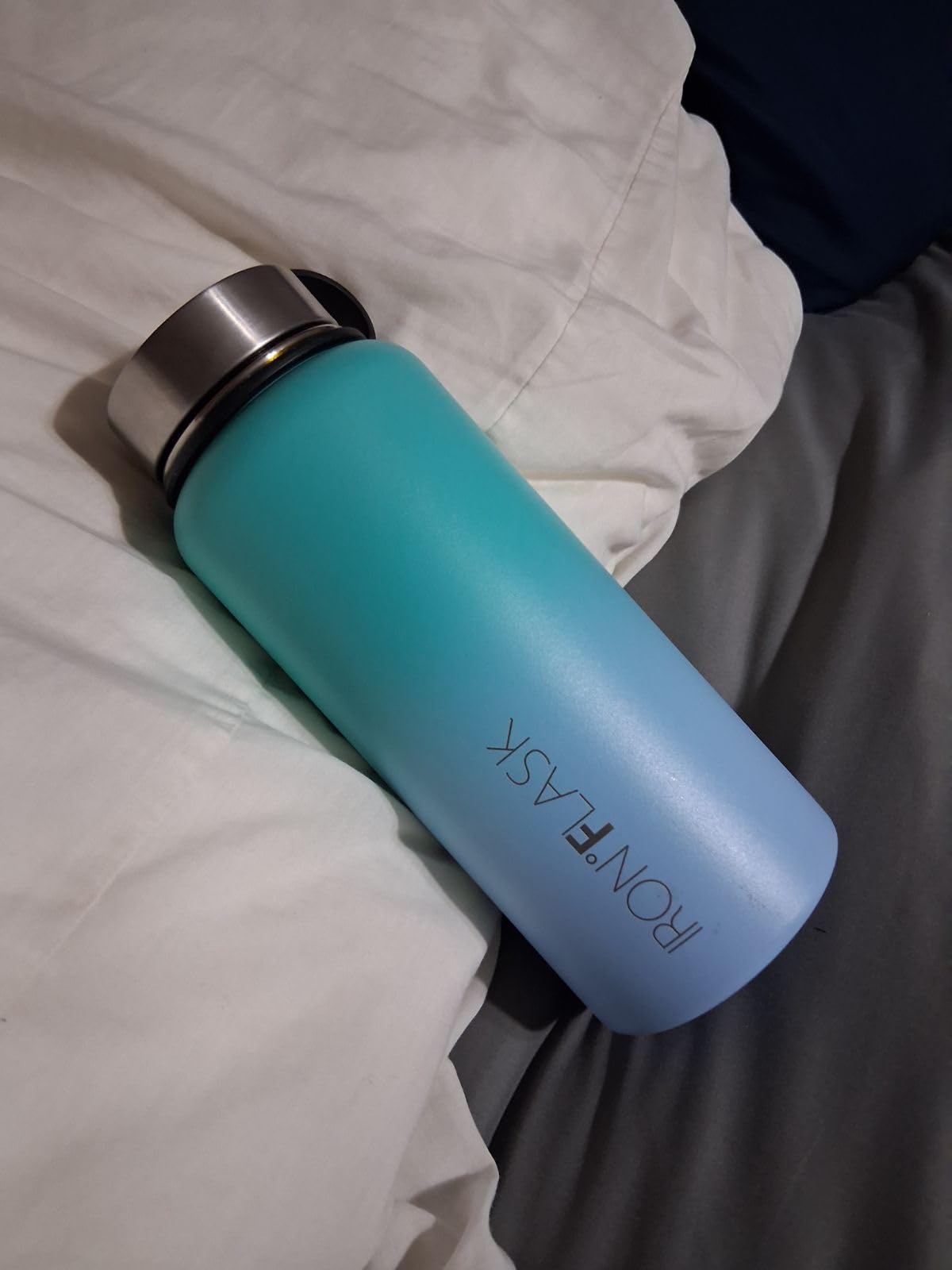 IRON °FLASK 32 oz Wide Mouth Water Bottle with 3 Lids customer photo 1