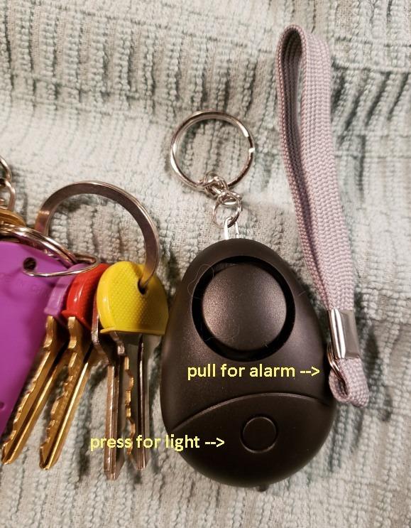 KOSIN Personal Safety Alarm, 6 Pack 140DB Personal Security Alarm Keychain customer photo 1