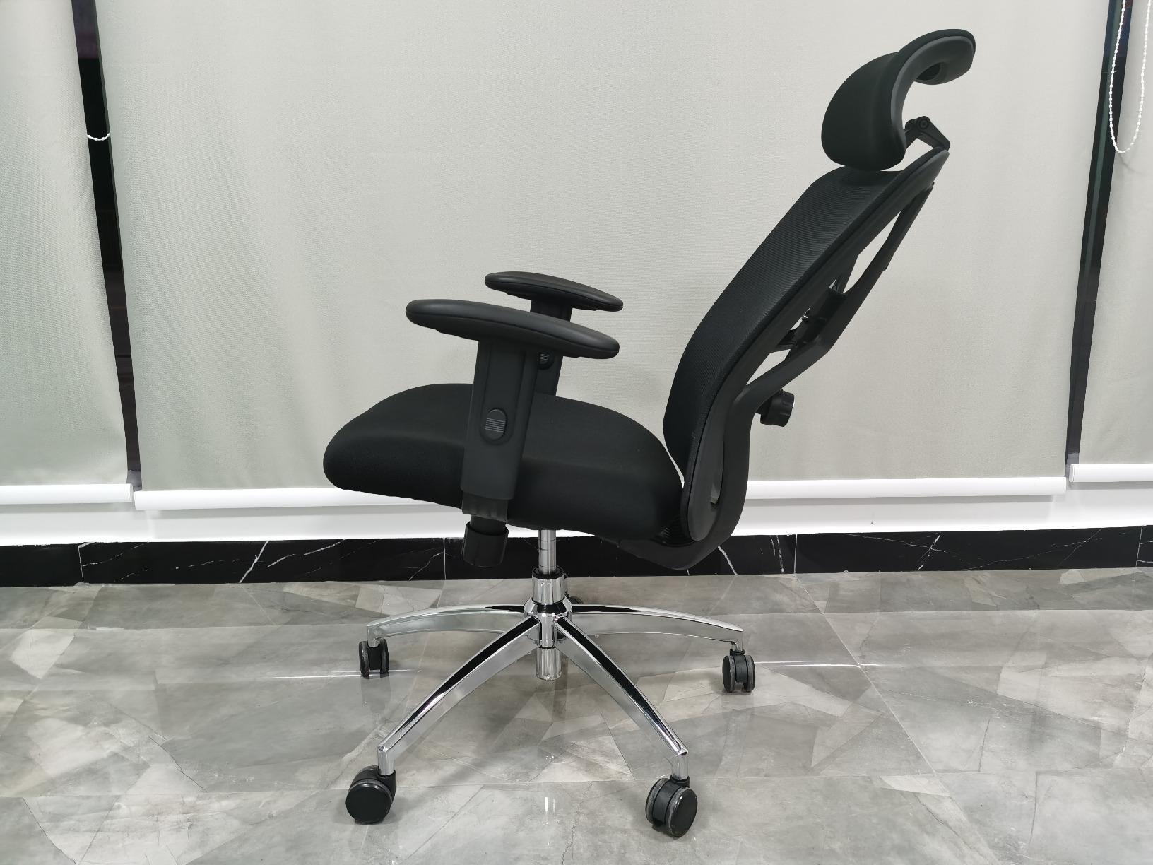 Ticova Ergonomic Office Chair - High Back Desk Chair with Adjustable Lumbar Support, Headrest & 3D Armrest - 130°Rocking Mesh Computer Chair customer photo 2