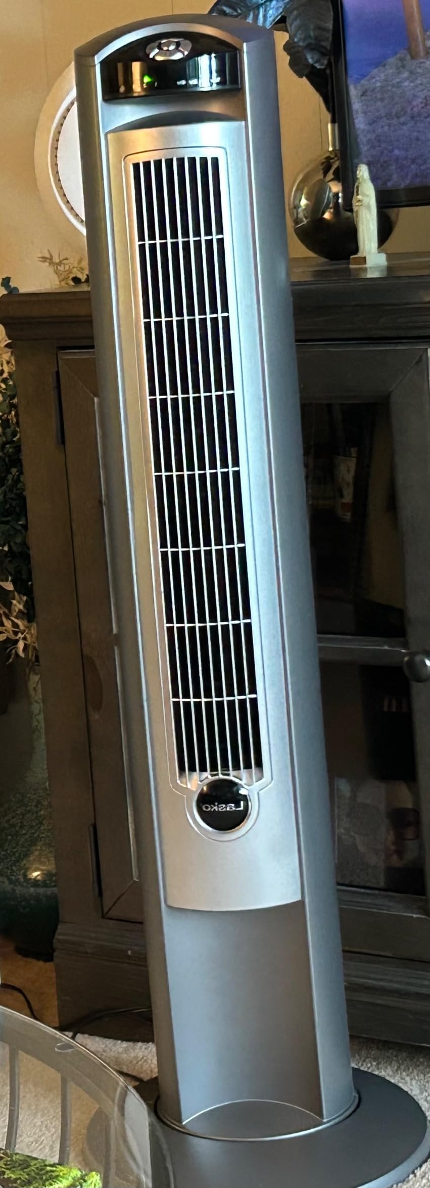 Lasko Oscillating Tower Fan with Remote - 42