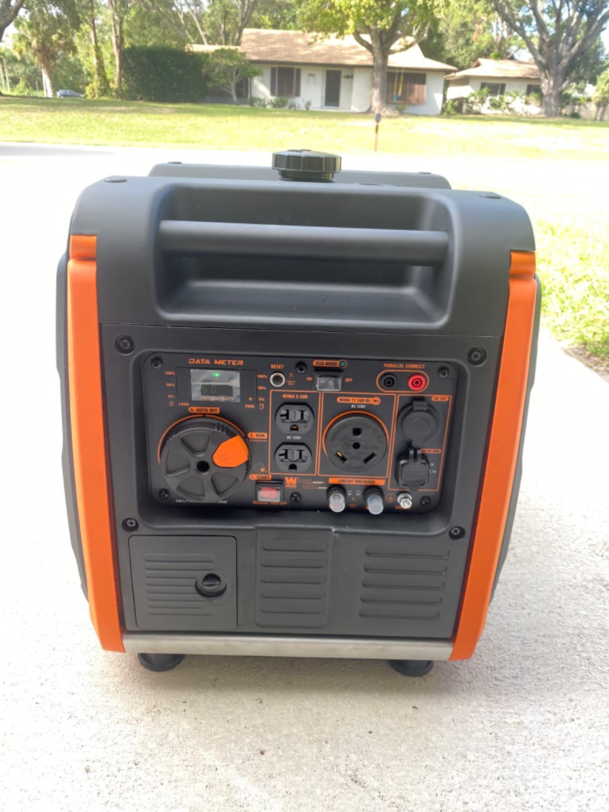 WEN Super Quiet 3800-Watt RV-Ready Portable Inverter Generator with Fuel Shut-Off and Electric Start (56380i) customer photo 2