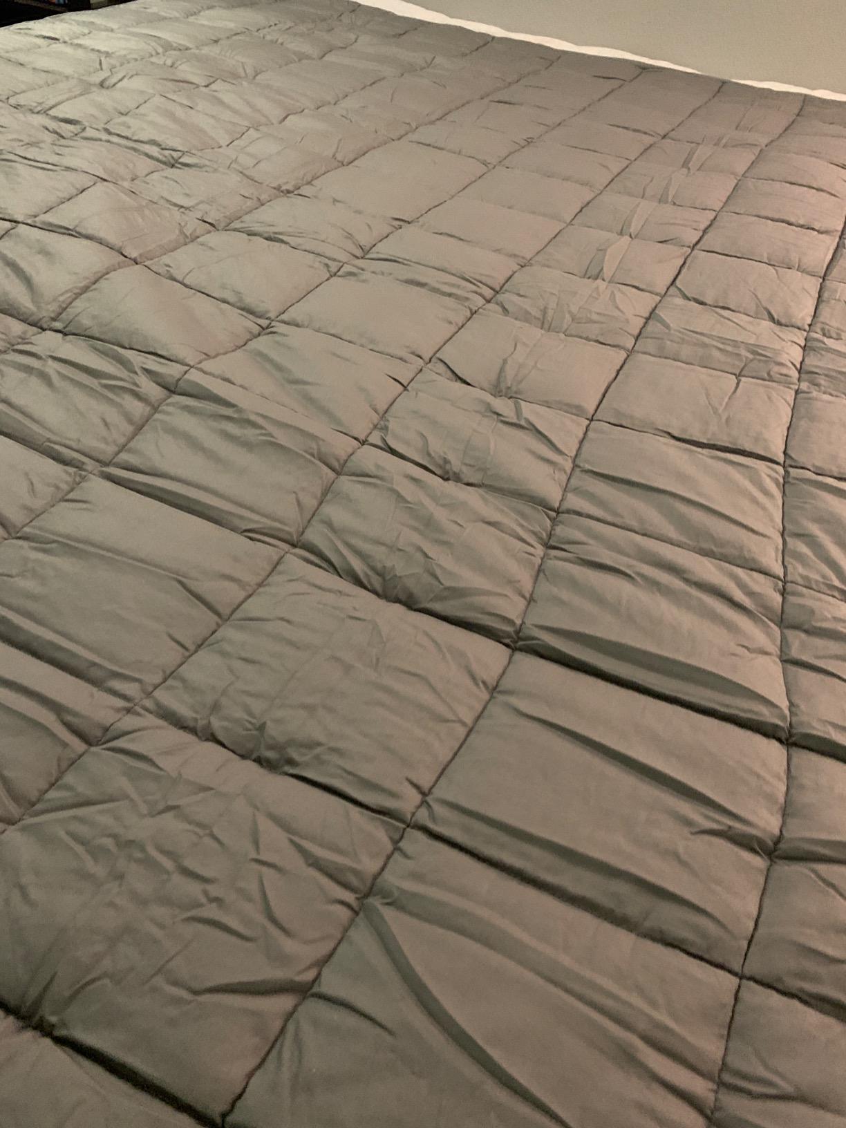Waowoo Adult Weighted Blanket Queen Size (15lbs 60