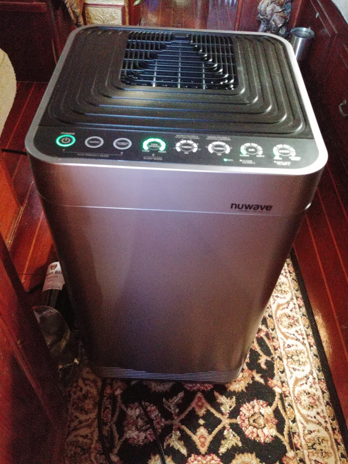 Nuwave Whole House Air Purifiers, Oxypure Smart Air Purifier with 5 Stages | Tower Structure Air Filter, Air Quality & Odor Sensors, Sleep Mode for Bedroom, Removes 99.99% of Dust, Smoke, Pollen customer photo 1