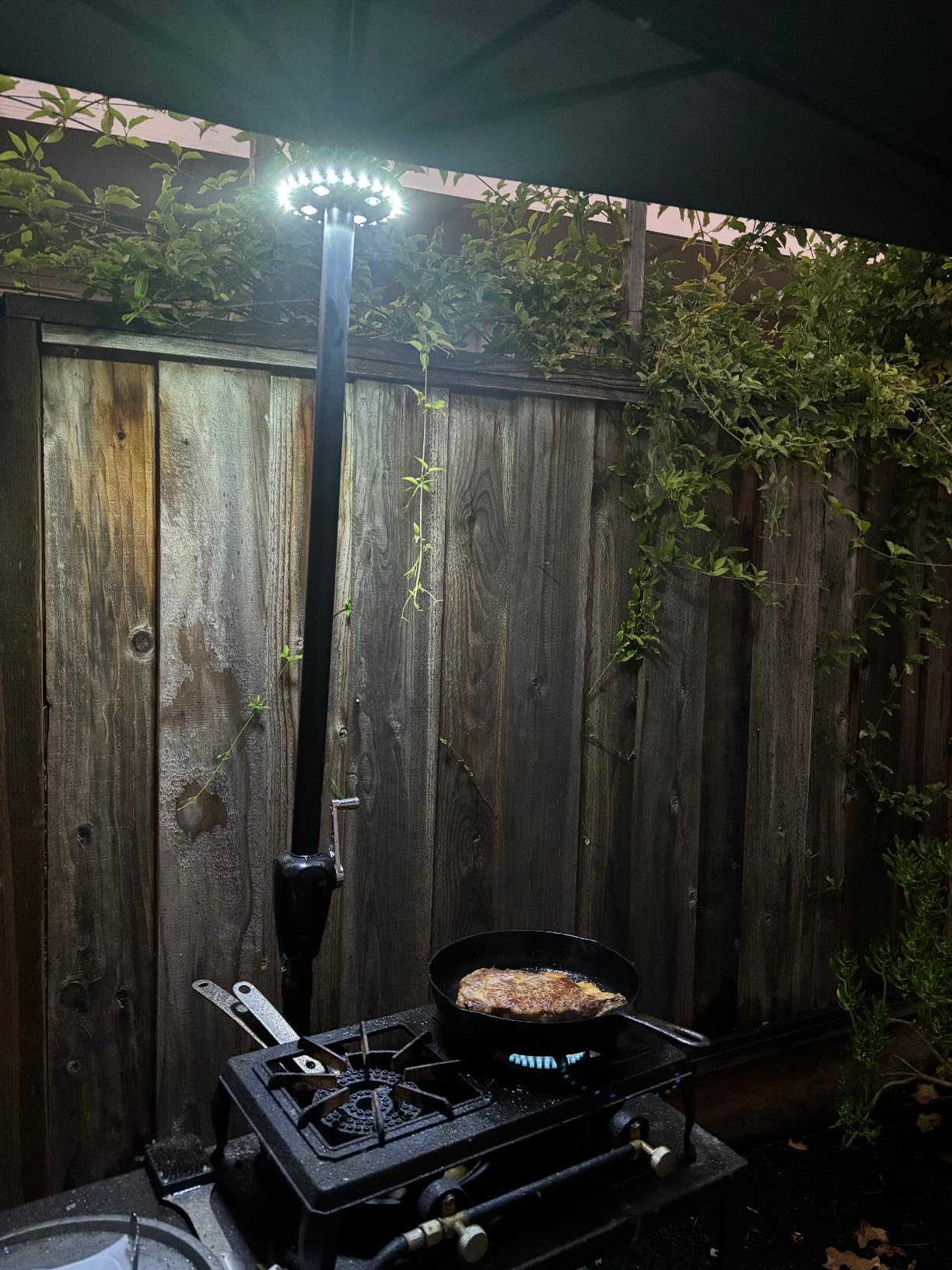 Patio Umbrella Light, 28 LED Lights, Umbrella Pole Light(White) customer photo 2