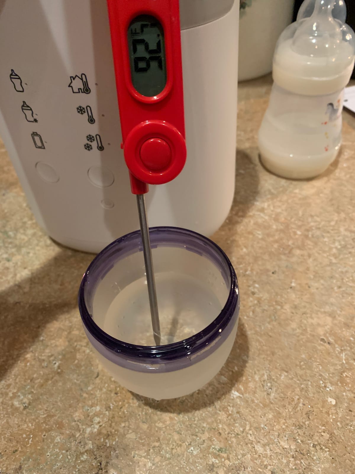 Tommee Tippee Bottle & Food Warmer, Automatic Timer, Touch Settings customer photo 1
