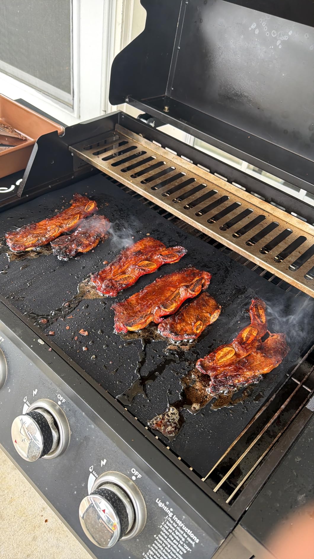 Dailyart Grill Mats for Outdoor Grill, Grill Mat Non Stick Set of 5 customer photo 2