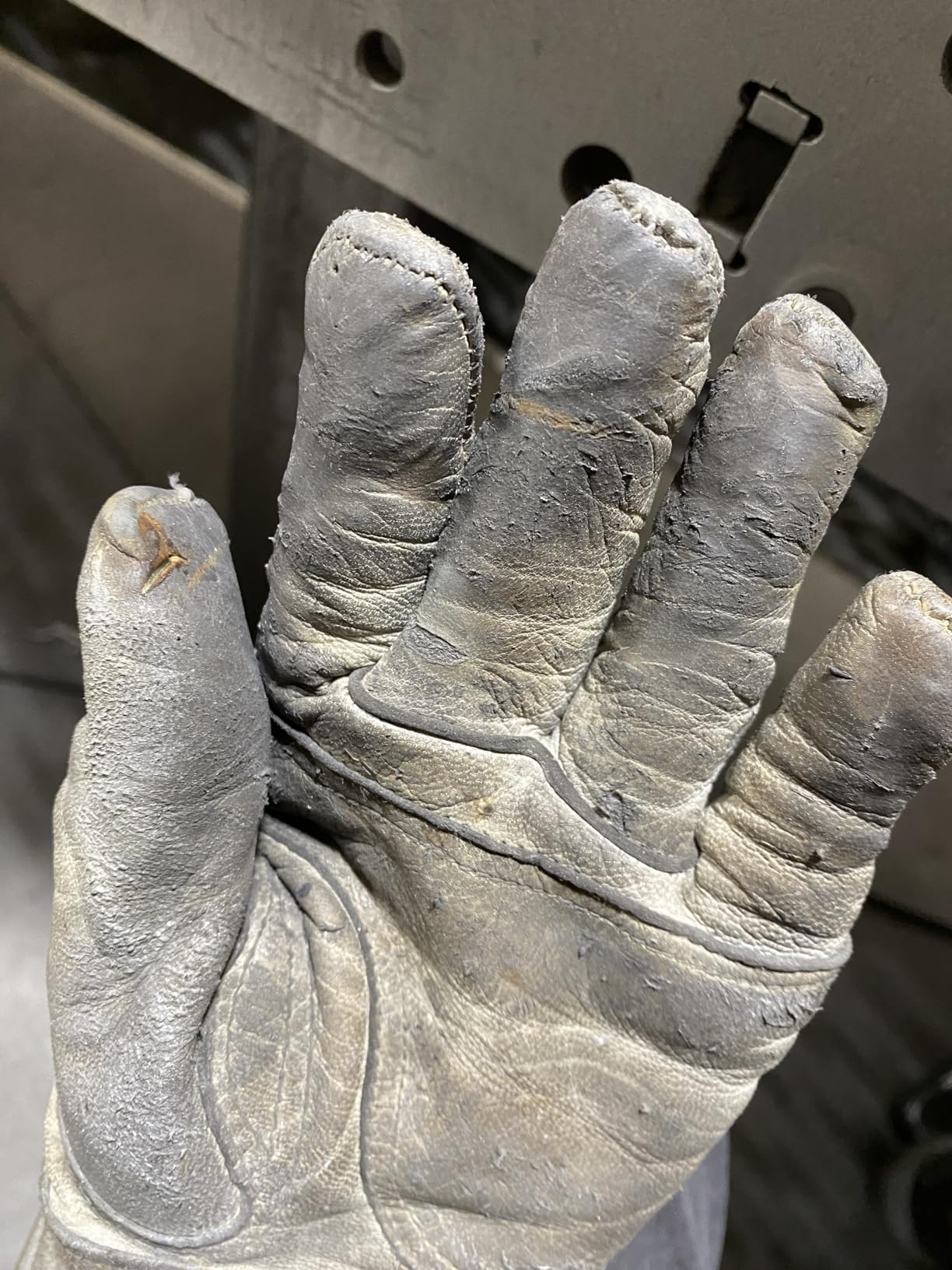 TIG Welding Gloves - Premium Black Goatskin Leather customer photo 1