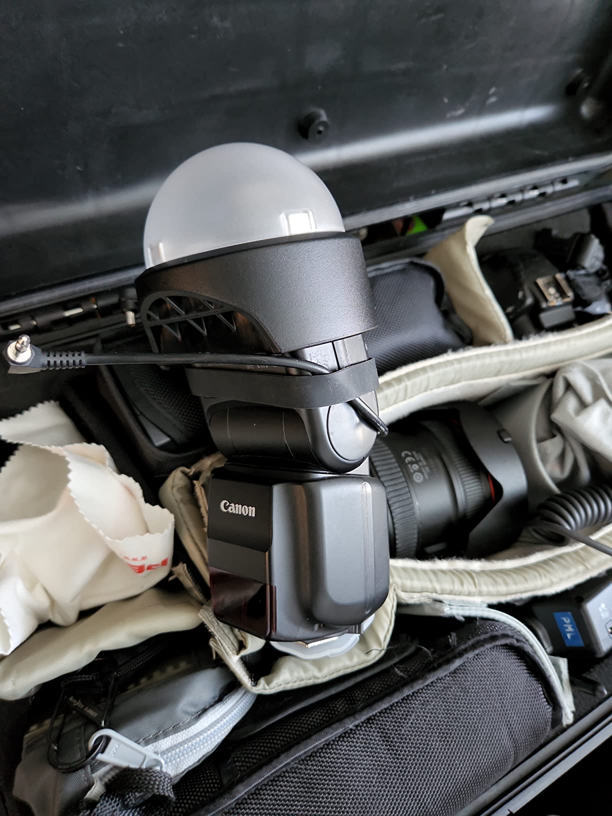 Godox AK-R11 Dome Diffuser for H200R Round Flash Head, V1 & AD200 Flash customer photo 1