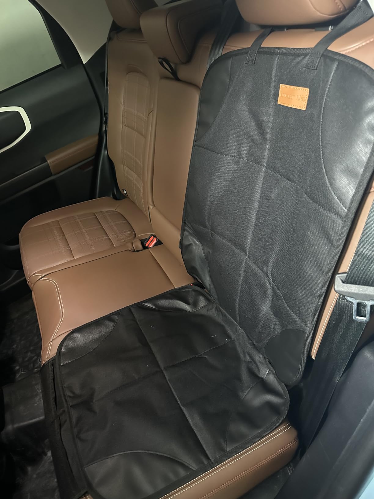 SMART ELF Car Seat Protector, Thickest Padding and Non-Slip Backing 2Pack customer photo 2