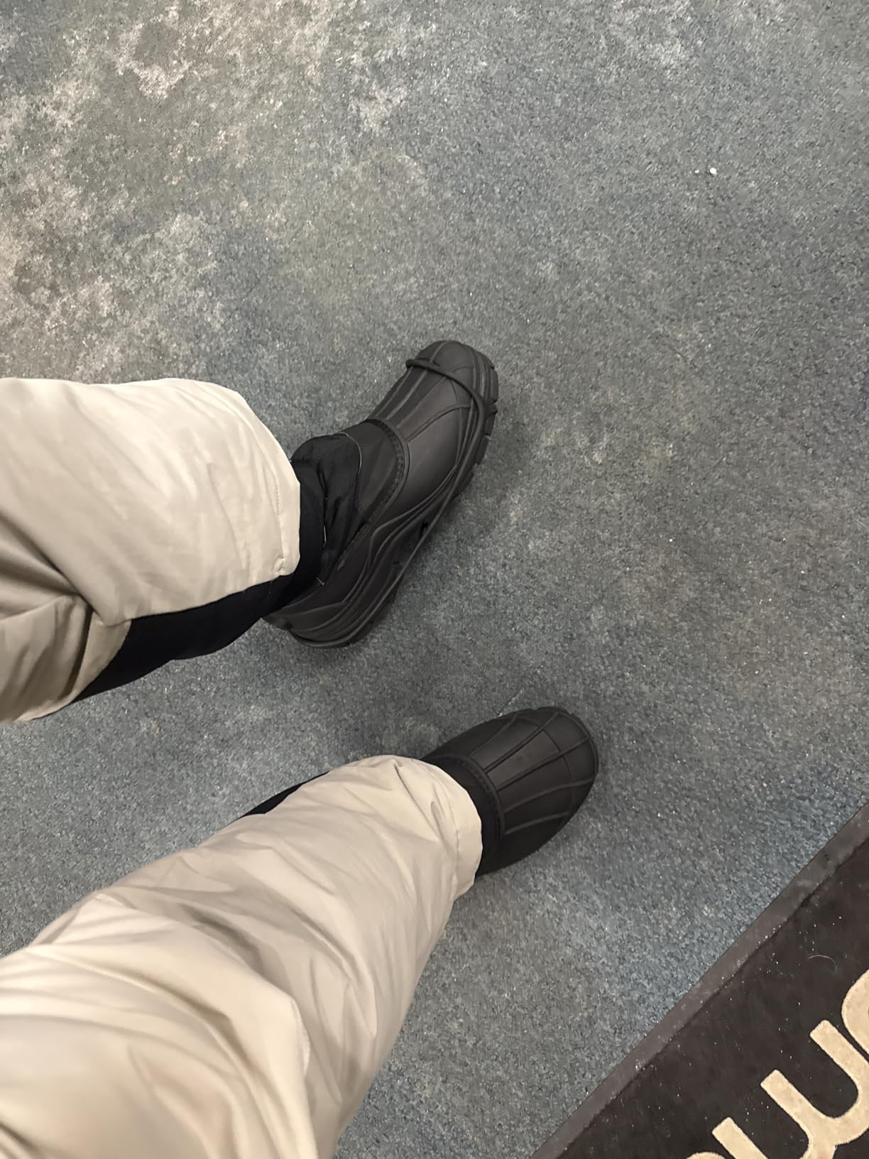 ALEADER Men's Winter Waterproof Insulated Shell Warm Inner Comfortable Outdoor Snow Boots customer photo 1
