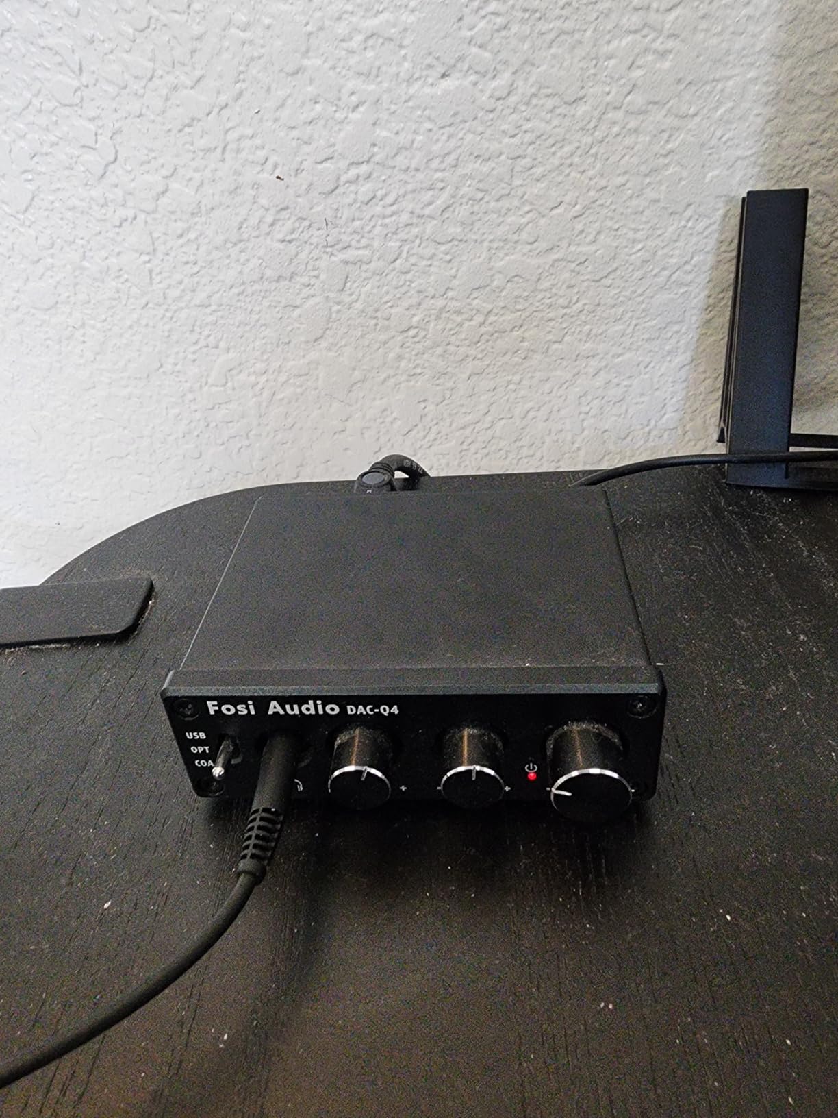Fosi Audio Q4 DAC Headphone Amp for PC, Desktop Digital to Analog Audio Converter for Home Stereo Amplifier and Powered Speakers, PC-USB/Optical/Coaxial Inputs, 3.5mm Headphone/RCA Outputs customer photo 1
