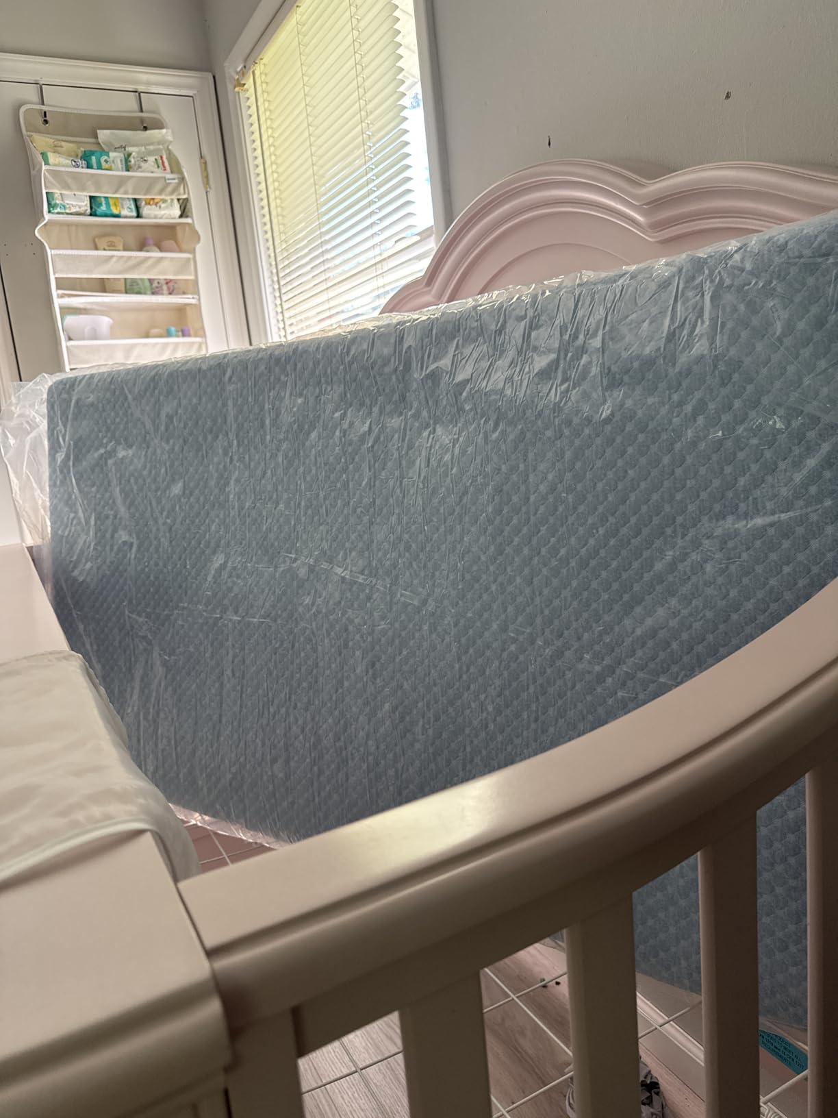 Dourxi Crib Mattress, Dual Sided Comfort Gel Memory Foam Toddler Mattress customer photo 2