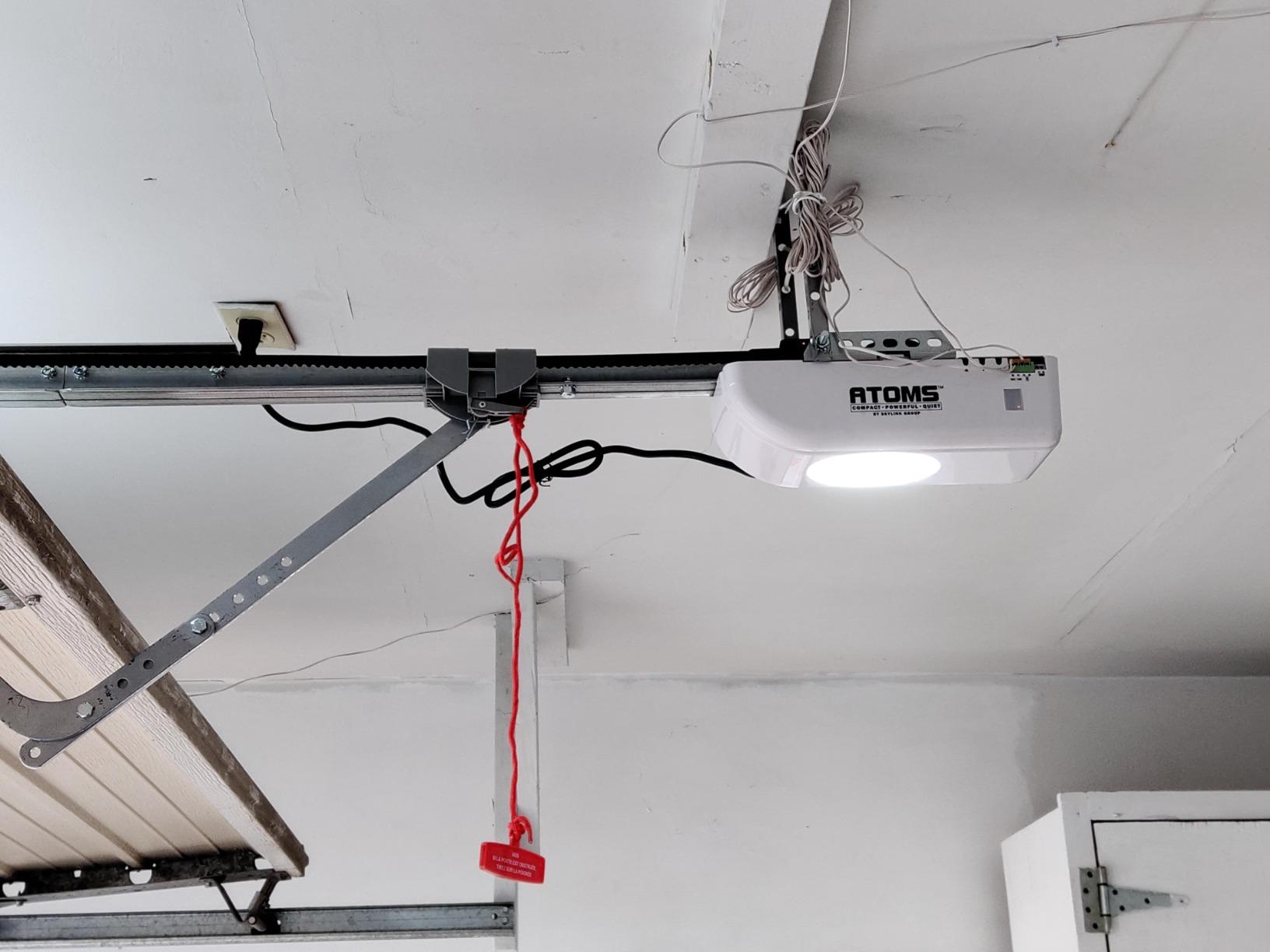 Skylink 1/2HPF Garage Door Opener with Alexa. Extremely Quiet DC Motor, Belt Drive and WiFi Compatible ATR-1622BKW customer photo 2