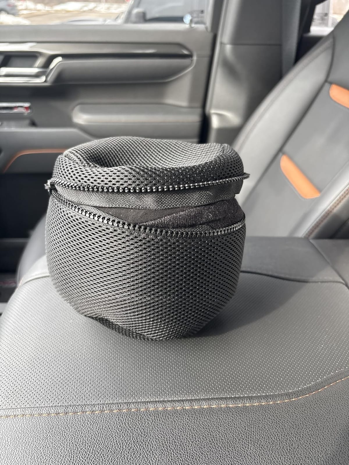 Proglobe Travel Neck Pillow for Airplanes, Long Haul Flight Kit, Grey | Long Flight Travel Kit with 3D Contoured Eye Masks, Earplugs and Luxury Bag, Updated Material Plane Sleeping Support customer photo 2