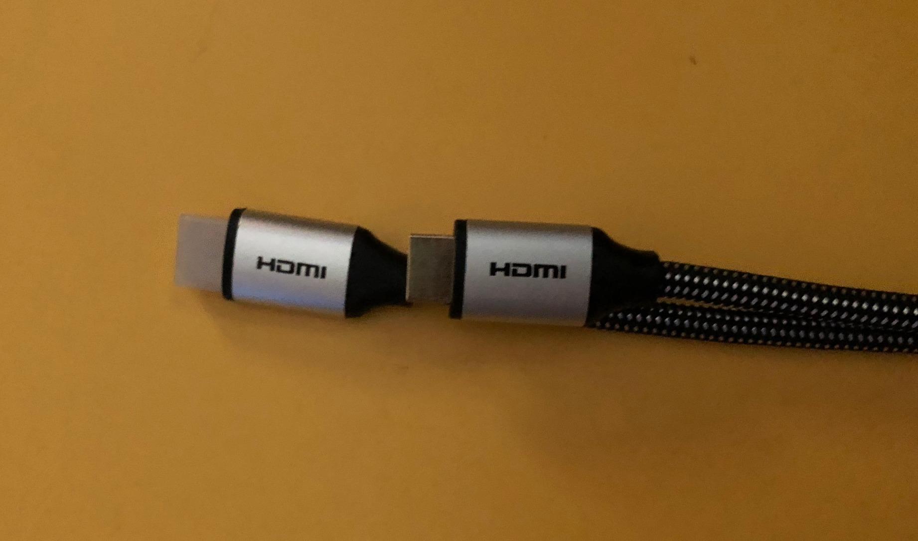 PowerBear 4K HDMI Cable 10 ft | High Speed Hdmi Cables, Braided Nylon & Gold Connectors, 4K @ 60Hz, Ultra HD, 2K, 1080P, ARC & CL3 Rated | for Laptop, Monitor, PS5, PS4, Xbox One, Fire TV, & More customer photo 2