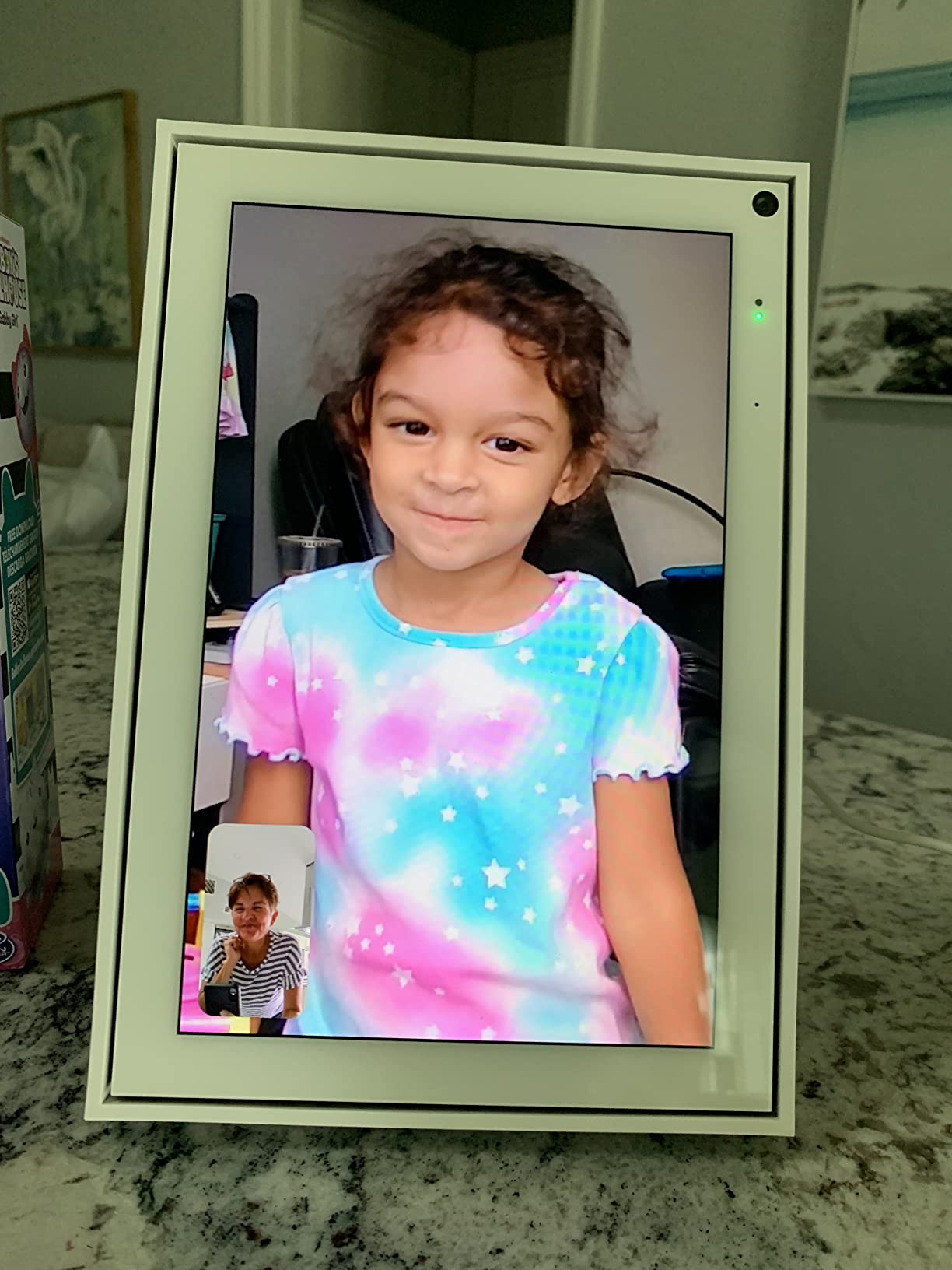 Meta Portal - Smart Video Calling for the Home with 10” Touch Screen Display - White customer photo 1
