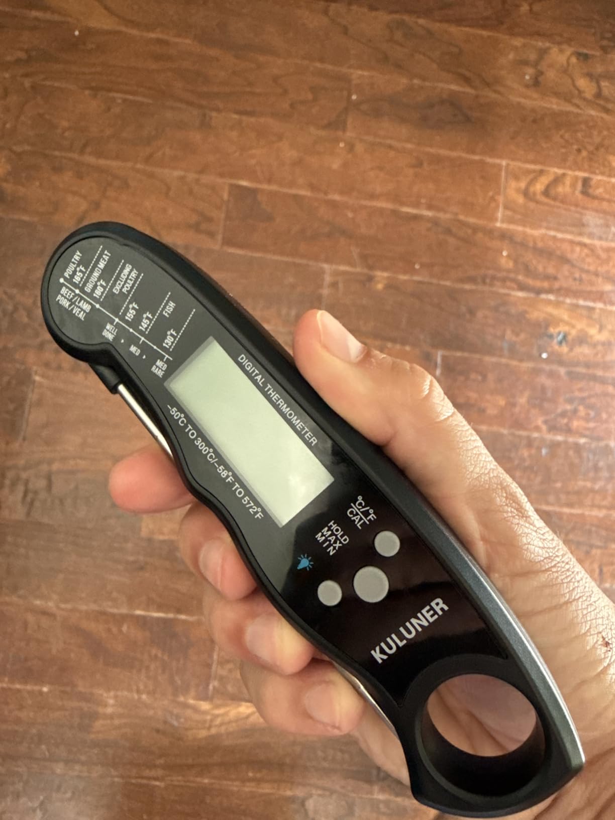 KULUNER Digital Instant Read Meat Thermometer for Cooking, Food,Grill customer photo 2