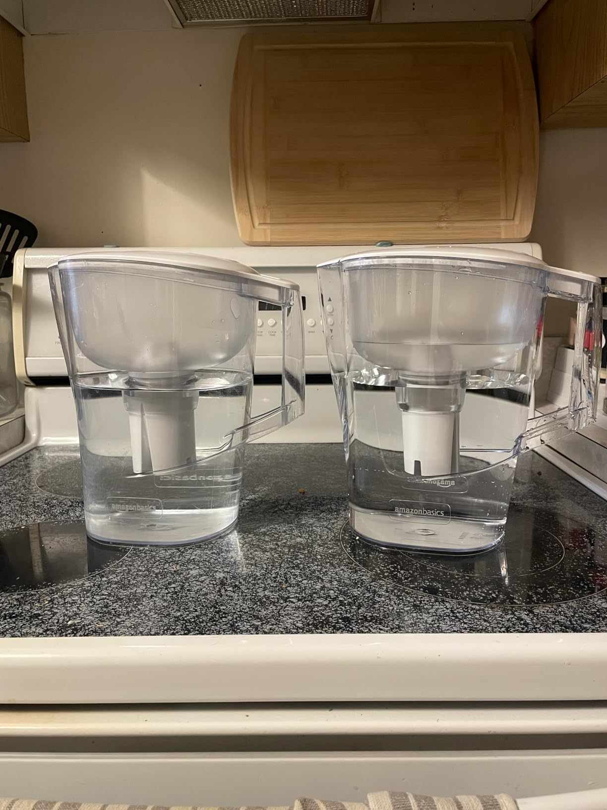 Amazon Basics 10-Cup Pitcher with Filter Compatible with Brita Water Filter customer photo 1