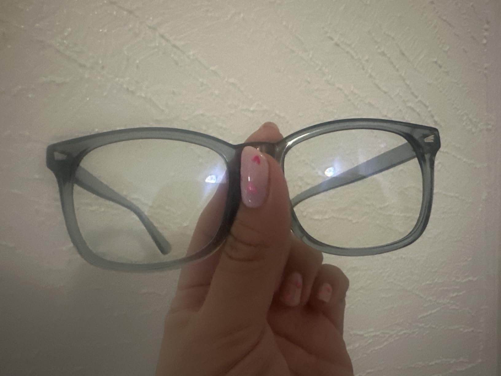 MAXJULI Blue Light Blocking Glasses,Computer Reading/Gaming/TV/Phones Glasses for Women Men(Transparent) customer photo 2