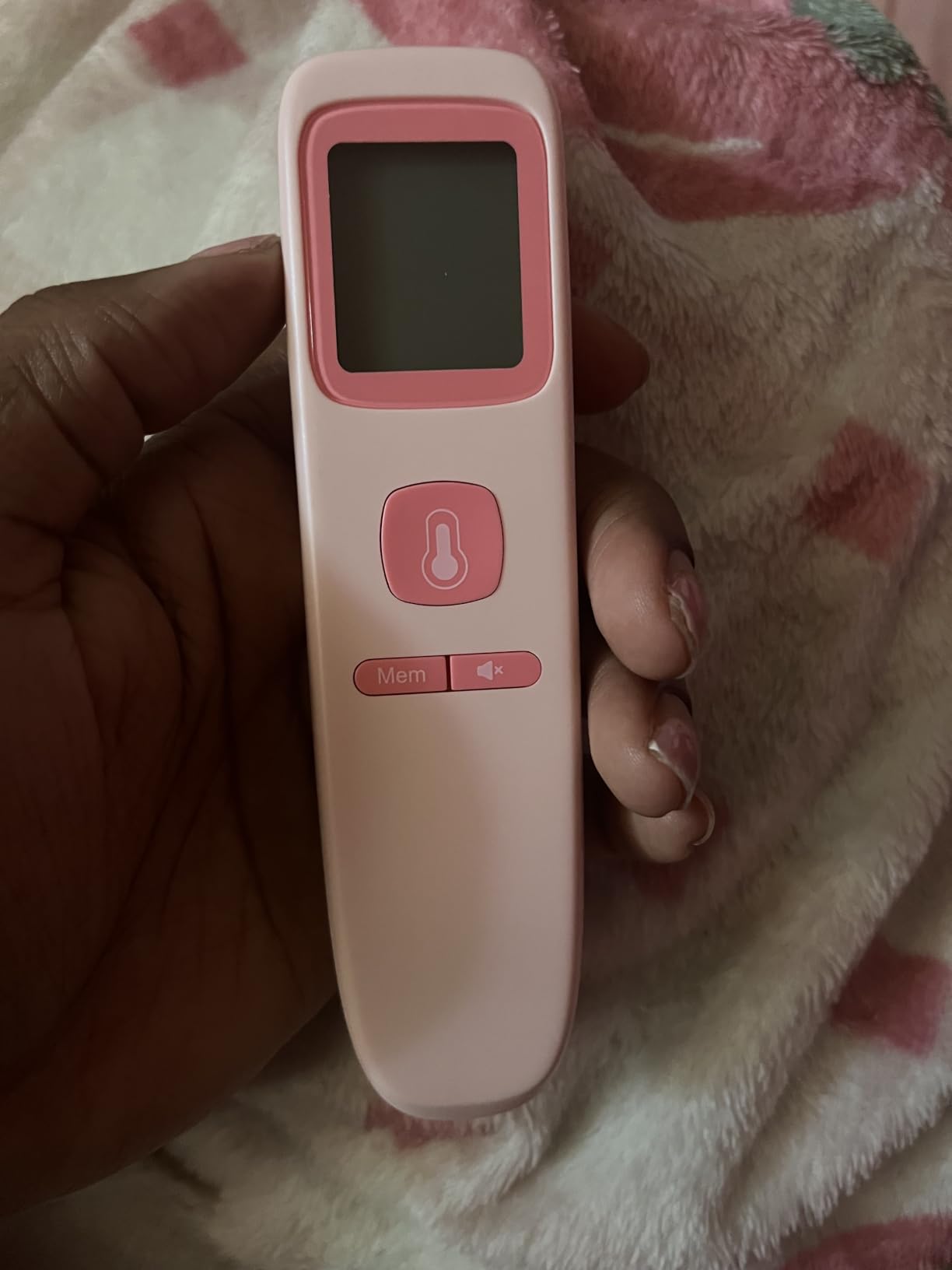No-Touch Thermometer for Adults and Kids, Accurate Digital Baby Thermometer | 1s Fast Reading, Fever Alarm, Silent Mode, 35-Reading Memory, Forehead & Object Mode, AAA Battery Included, for Home & Clinic customer photo 1