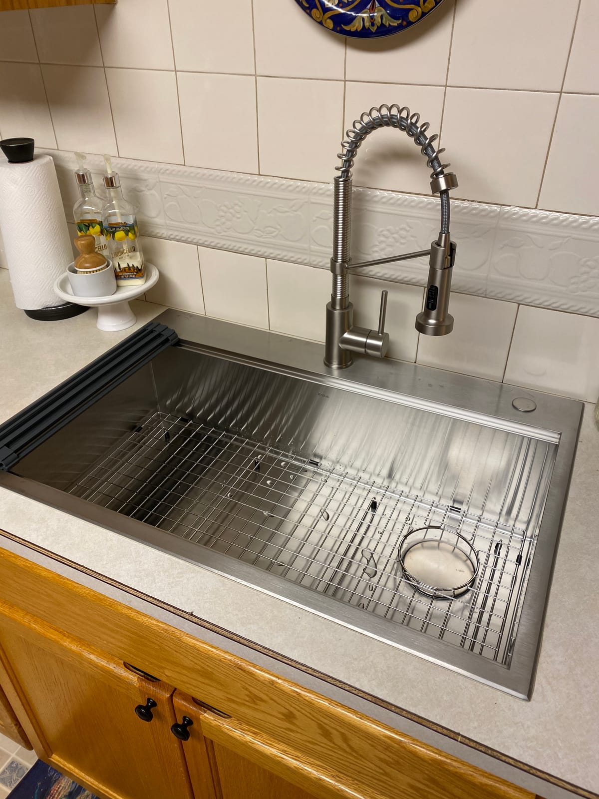 KRAUS Stainless Steel 18 in Touchless Pull Down Faucet KSF-1610SFS customer photo 1