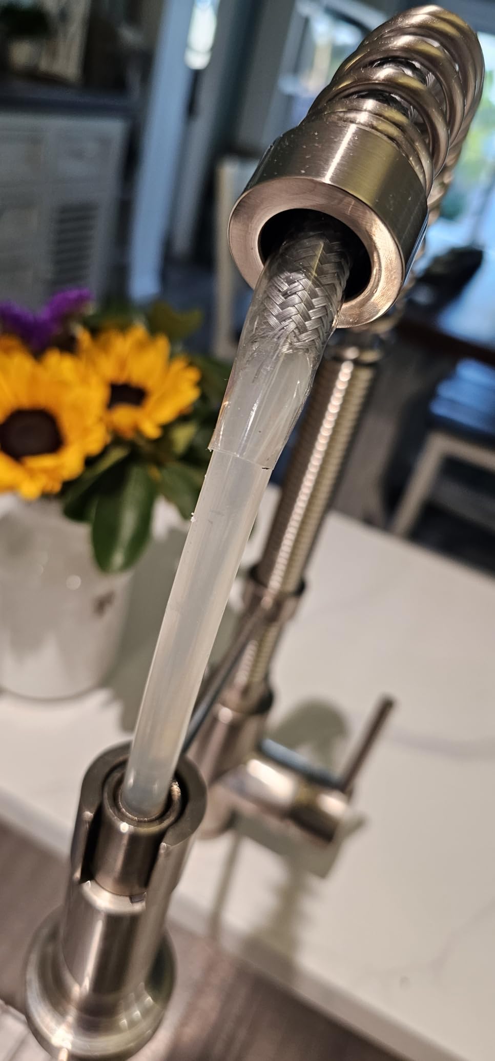 KRAUS Stainless Steel 18 in Touchless Pull Down Faucet KSF-1610SFS customer photo 2