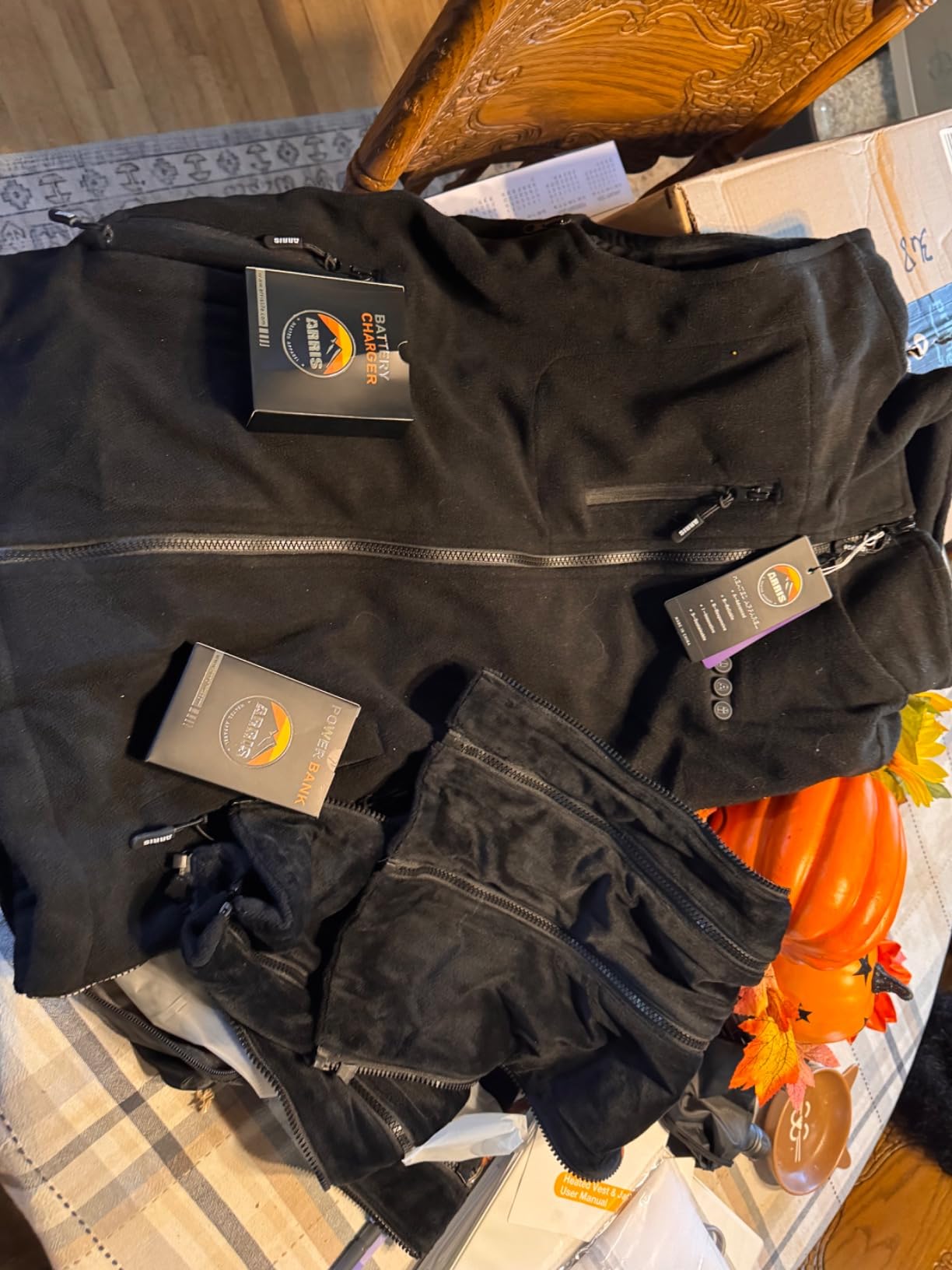 ARRIS Fleece Heated Vest for Men with Battery Pack Included, Size Adjustable 8 Heating Zones for Hunting customer photo 2