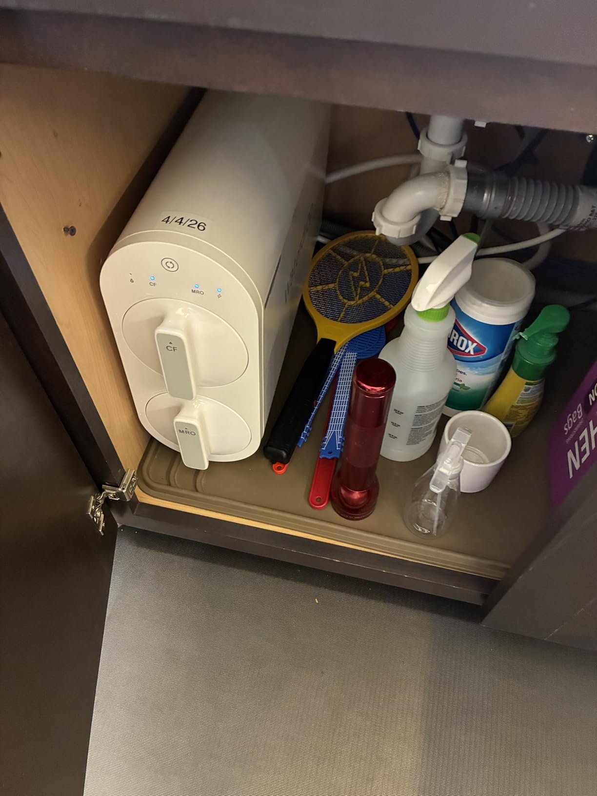 Waterdrop G2 Reverse Osmosis System, 400 GPD Tankless RO Water Filtration customer photo 2