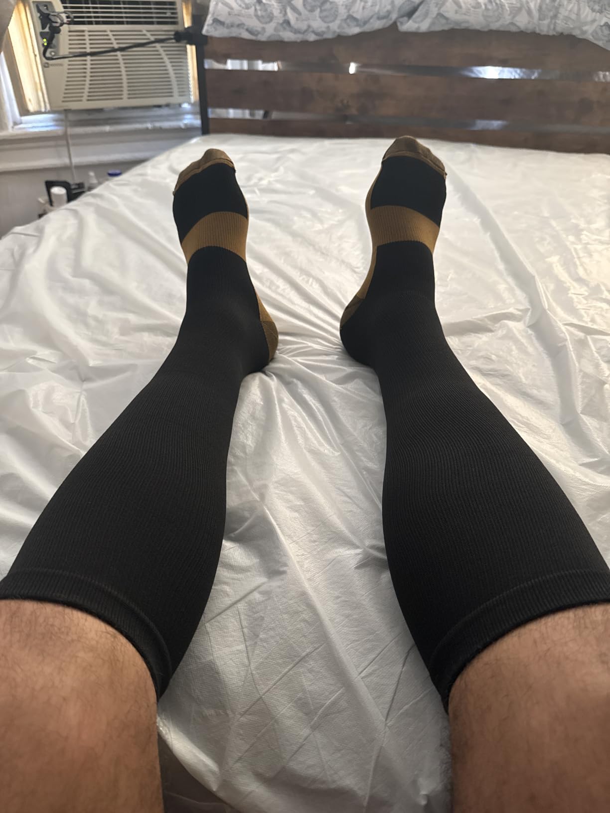 ACTINPUT Copper Compression Socks Men & Women 4 Pairs,Best Support for Nurses,Running,FLying,Athletic customer photo 1