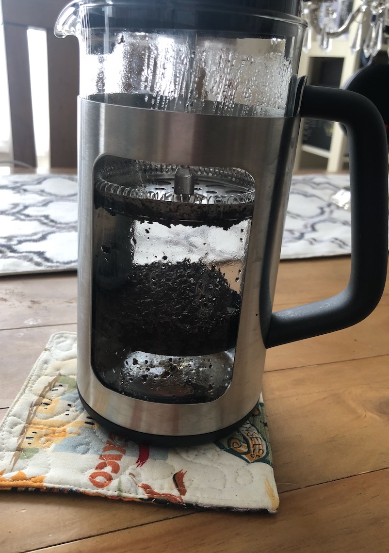 OXO Brew Stainless Steel French Press Coffee Maker – 32oz customer photo 2