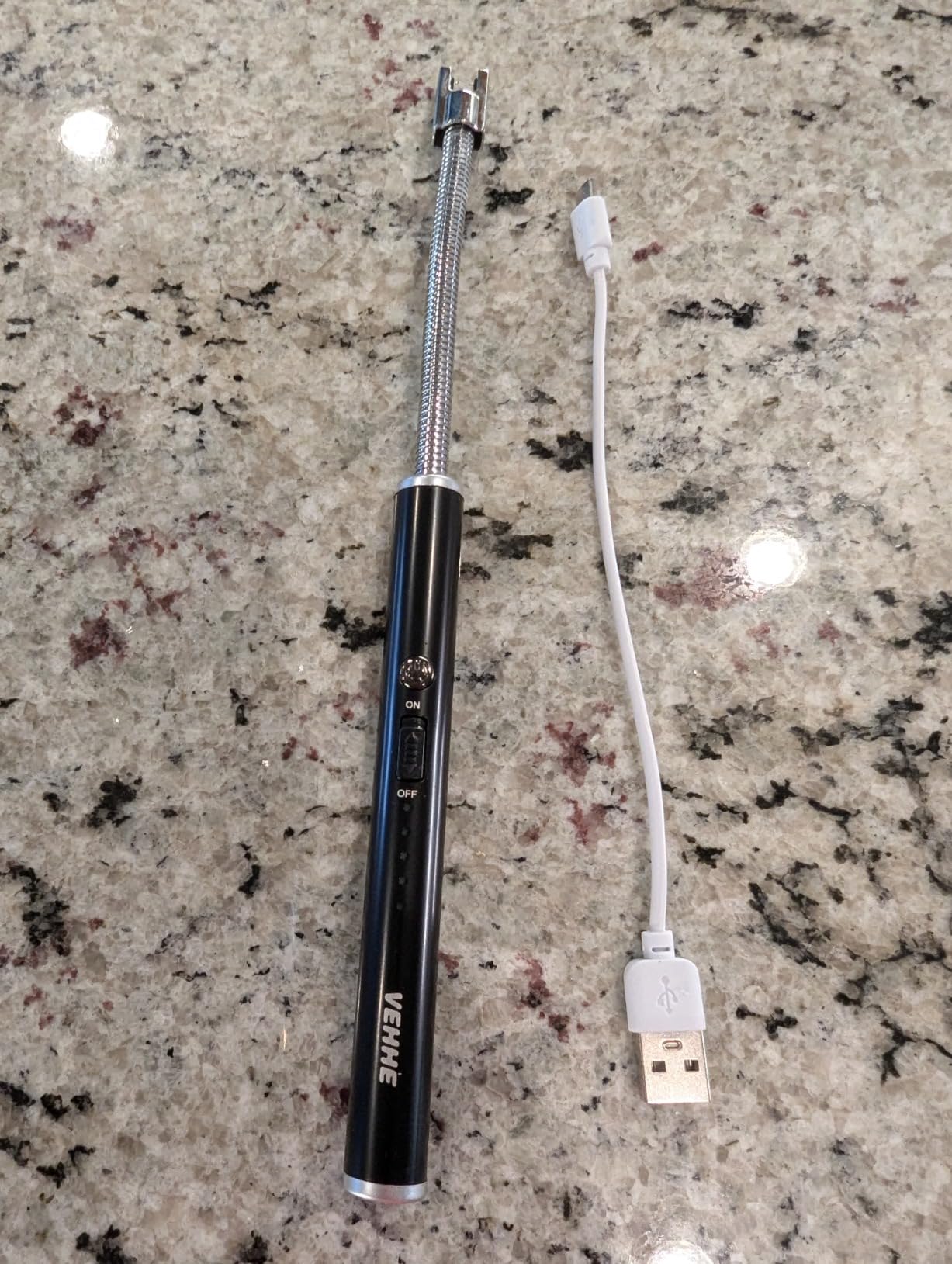 VEHHE Candle Lighter, USB-C Arc Electric Lighter with Flexible Neck customer photo 1