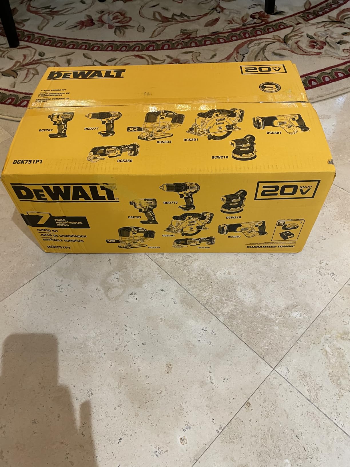 DEWALT 20V MAX Power Tool Combo Kit, 6-Tool Cordless Power Tool Set with Battery and Charger (DCK661D1M1) customer photo 2