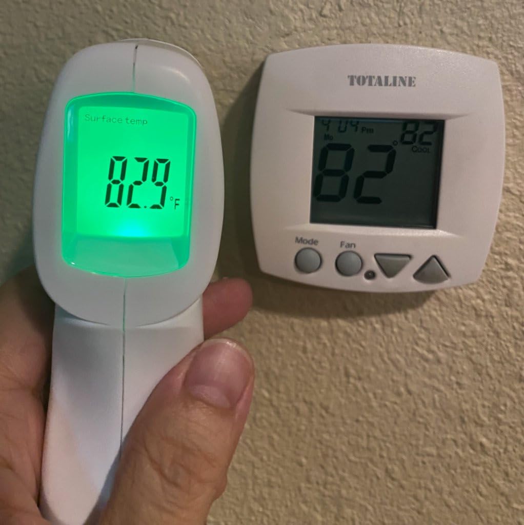 Berrcom Thermometer, 3 in 1 Contactless Infrared Fever Check Thermometer for Forehead, Ideal for Baby, Infant, Kids, and Adults, Batteries Not Included, JXB-178 (White) customer photo 1