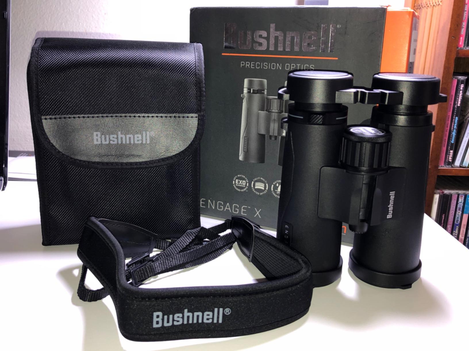 Bushnell Engage X 10x42mm Binoculars, IPX7 Waterproof and Lightweight Binoculars for Hunting, Travel, and Camping customer photo 2