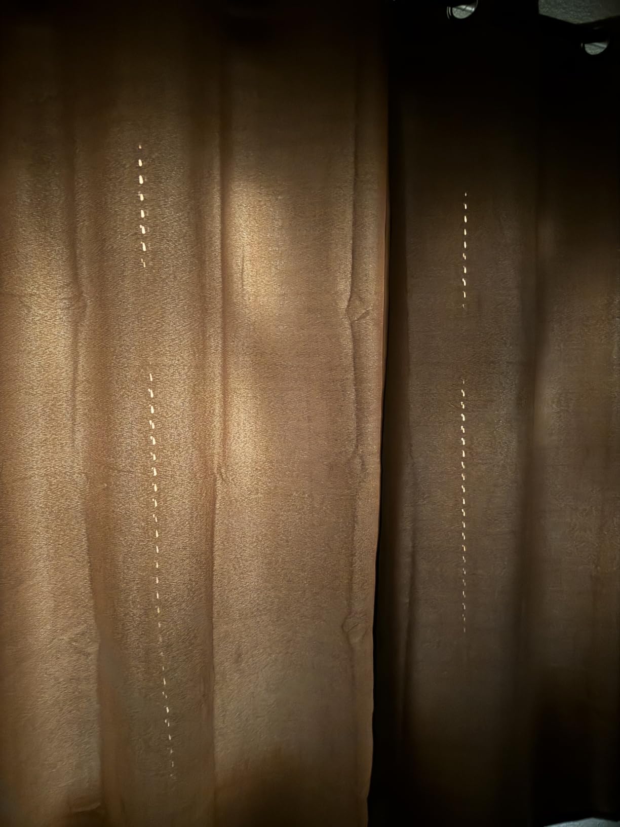 ChrisDowa Blackout Curtains for Bedroom and Living Room 63 Inches Long customer photo 1
