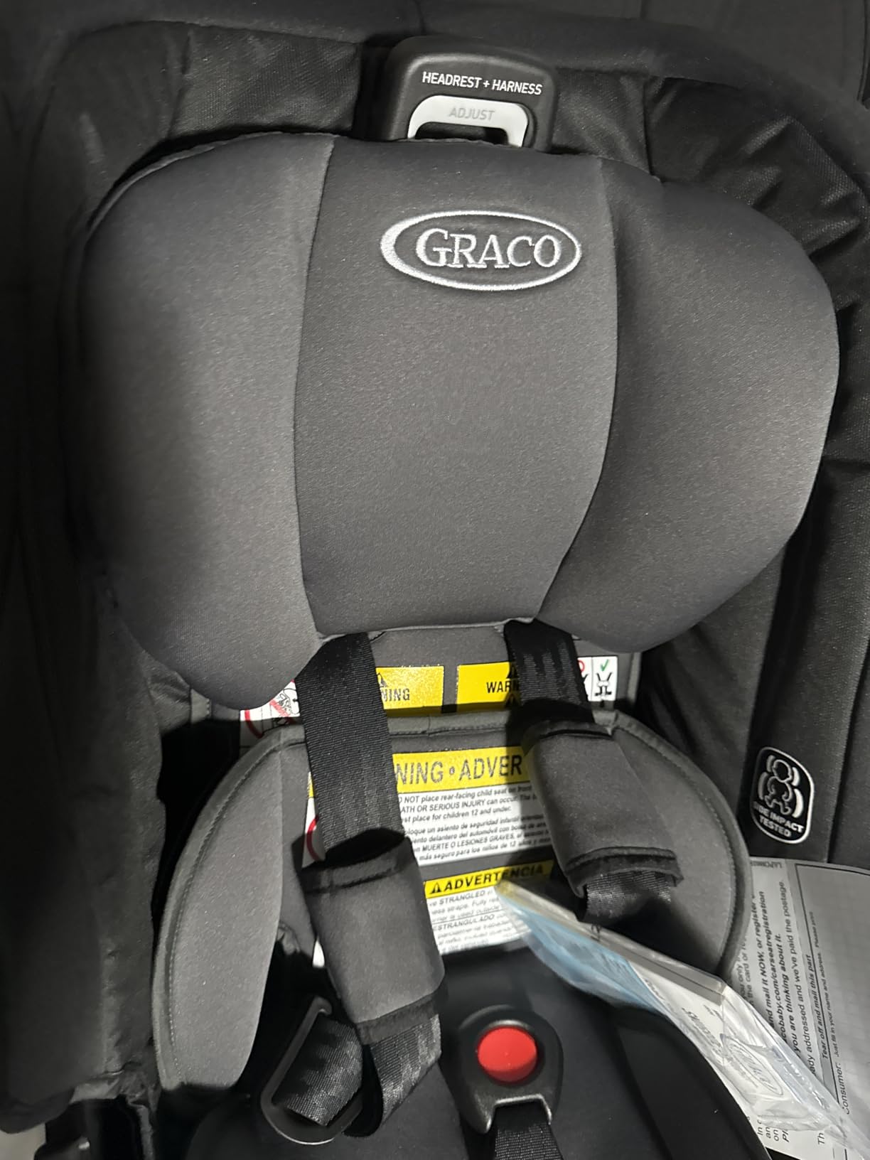 Graco SnugRide SnugFit LX Infant Car Seat, Baby Car Seat with Anti-Rebound Bar for Extra Safety, SnugLock Easy Install Carseat, 1-Hand Adjustable Handle, No-Rethread Harness, Baby Essentials, Pierce customer photo 1