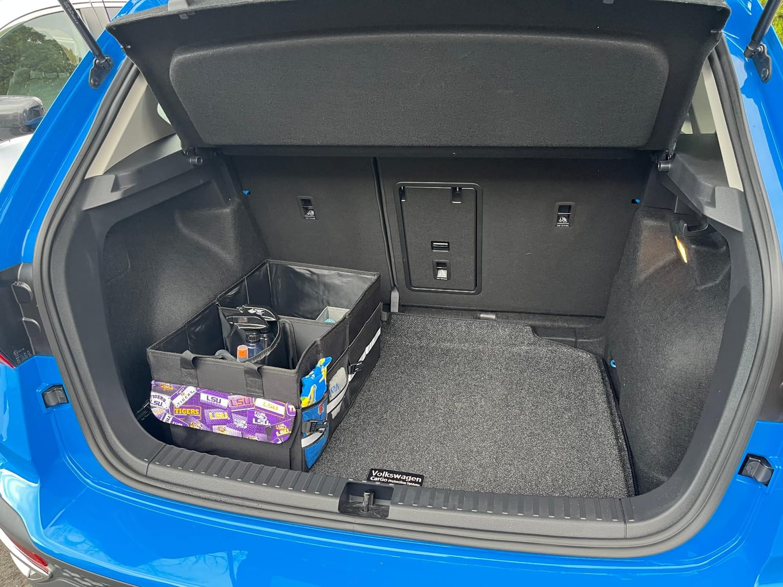 K KNODEL Trunk Organizer with Lid for Car, SUV, and Truck (Medium, Black) customer photo 2