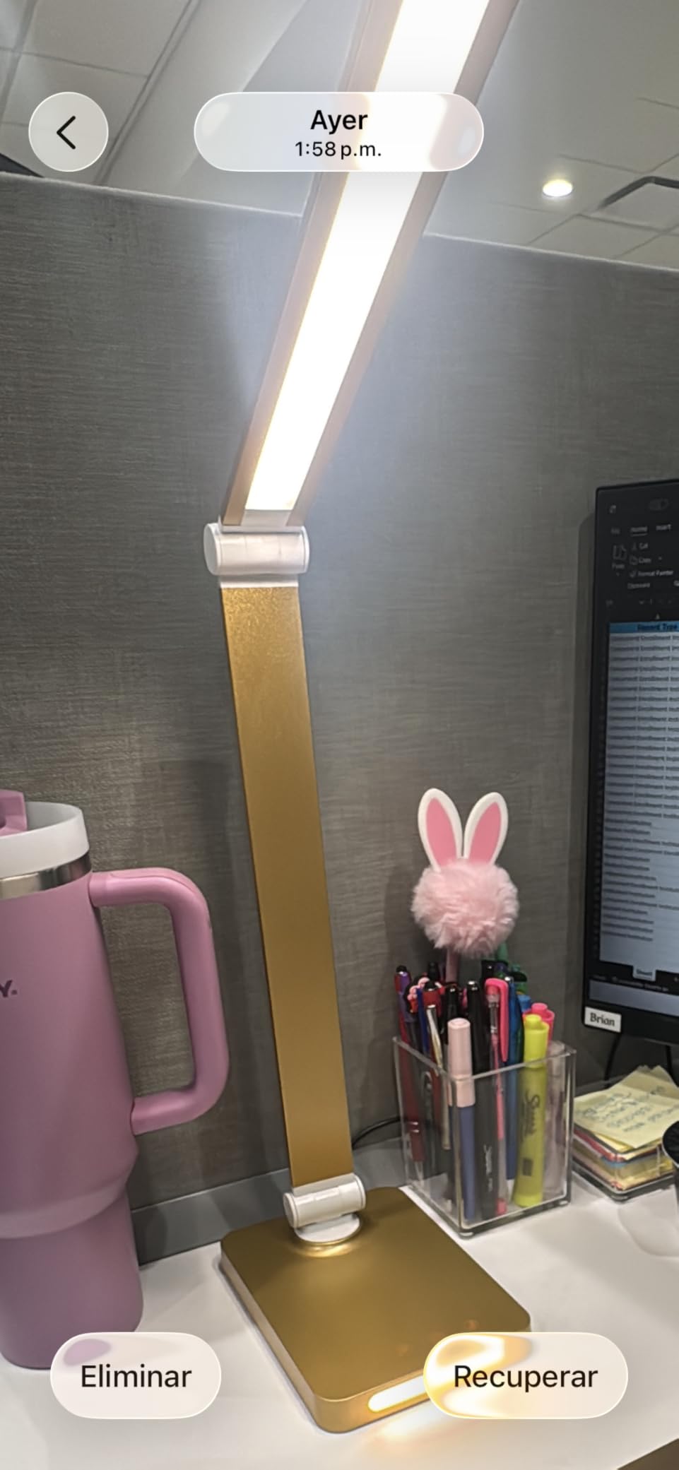 LED Desk Lamp with USB Ports,Touch Desk Lamps for Home Office with 5 Modes customer photo 1