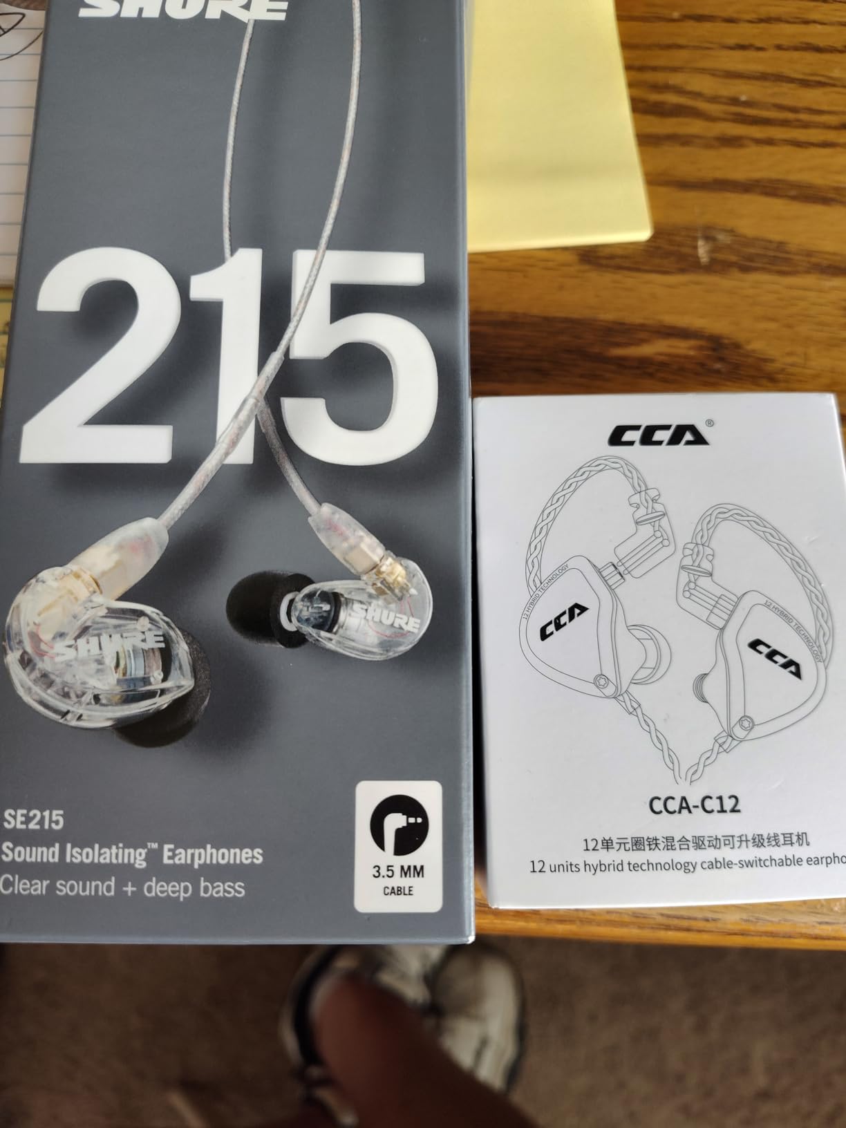 CCA C12 in Ear Monitor Headphones 5BA 1DD Hybrid HiFi IEM Earphones Noise Isolating Stereo Wired Earbuds for Musicians Audiophile Singers DJ customer photo 1