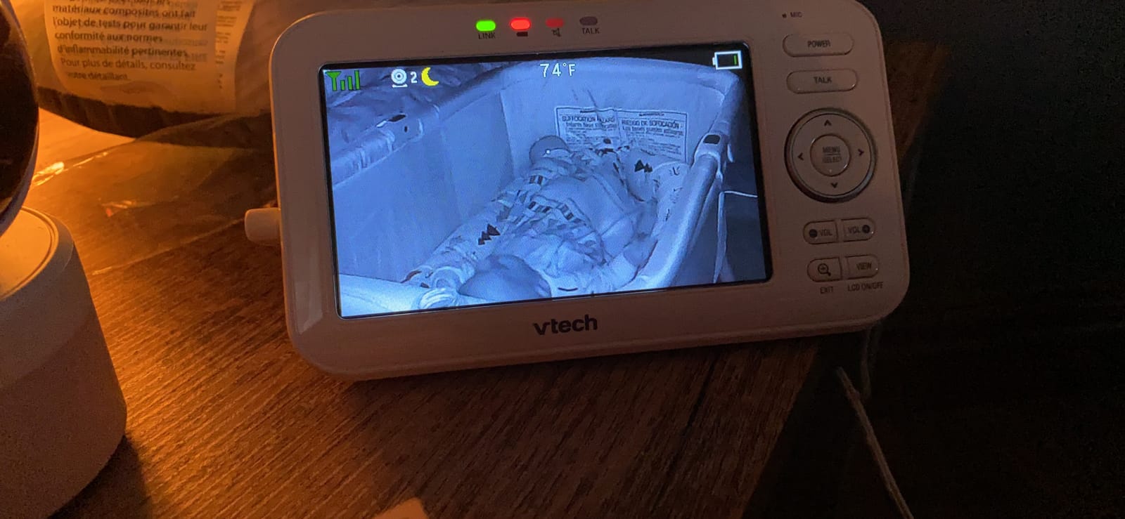 VTech VM5463-2 Video Baby Monitor with 2 Cameras, 5