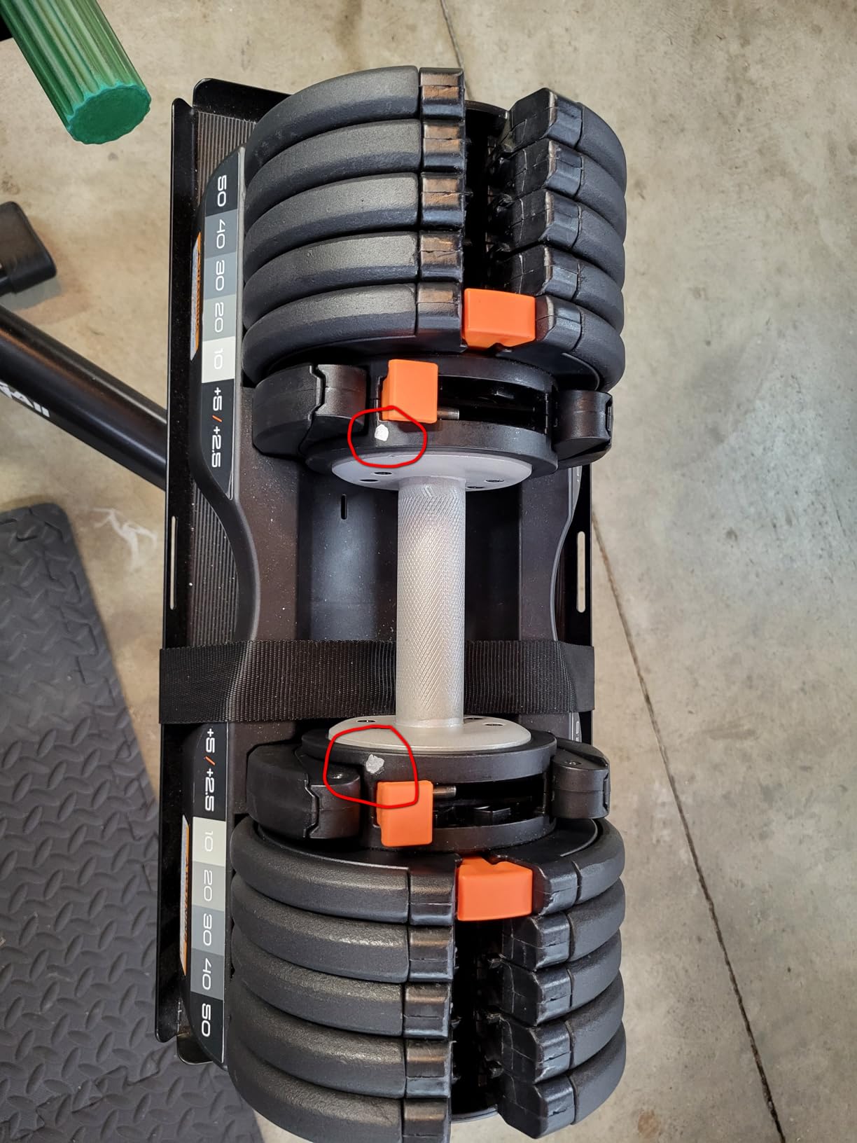 NordicTrack Select-a-Weight Adjustable Dumbbells customer photo 2