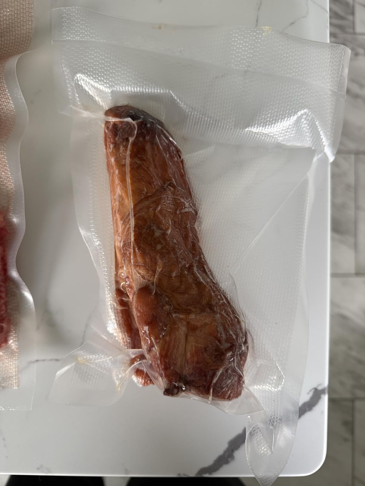 FoodSaver Compact Vacuum Sealer Machine with Airtight Bags and Roll - Ideal for Sous Vide and Airtight Food Storage, White customer photo 2