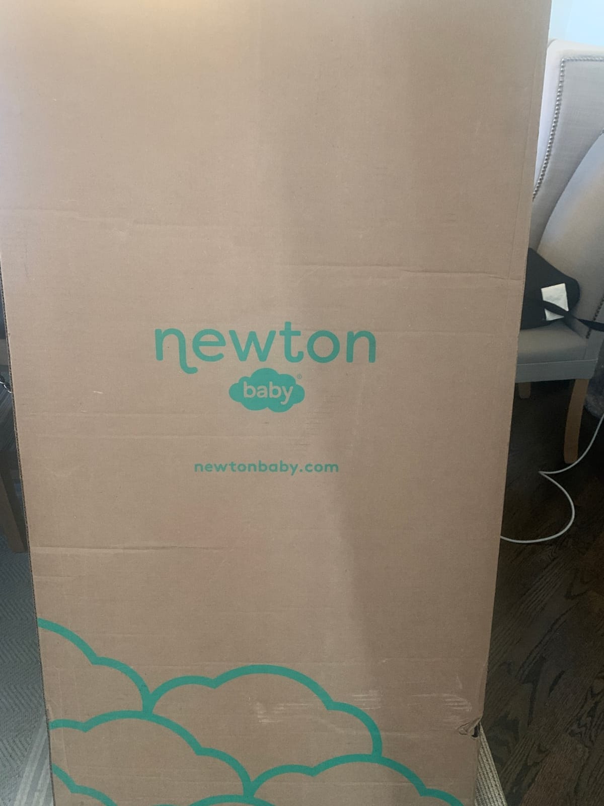 Newton Baby Waterproof Crib Mattress, Breathable & Washable - White customer photo 1
